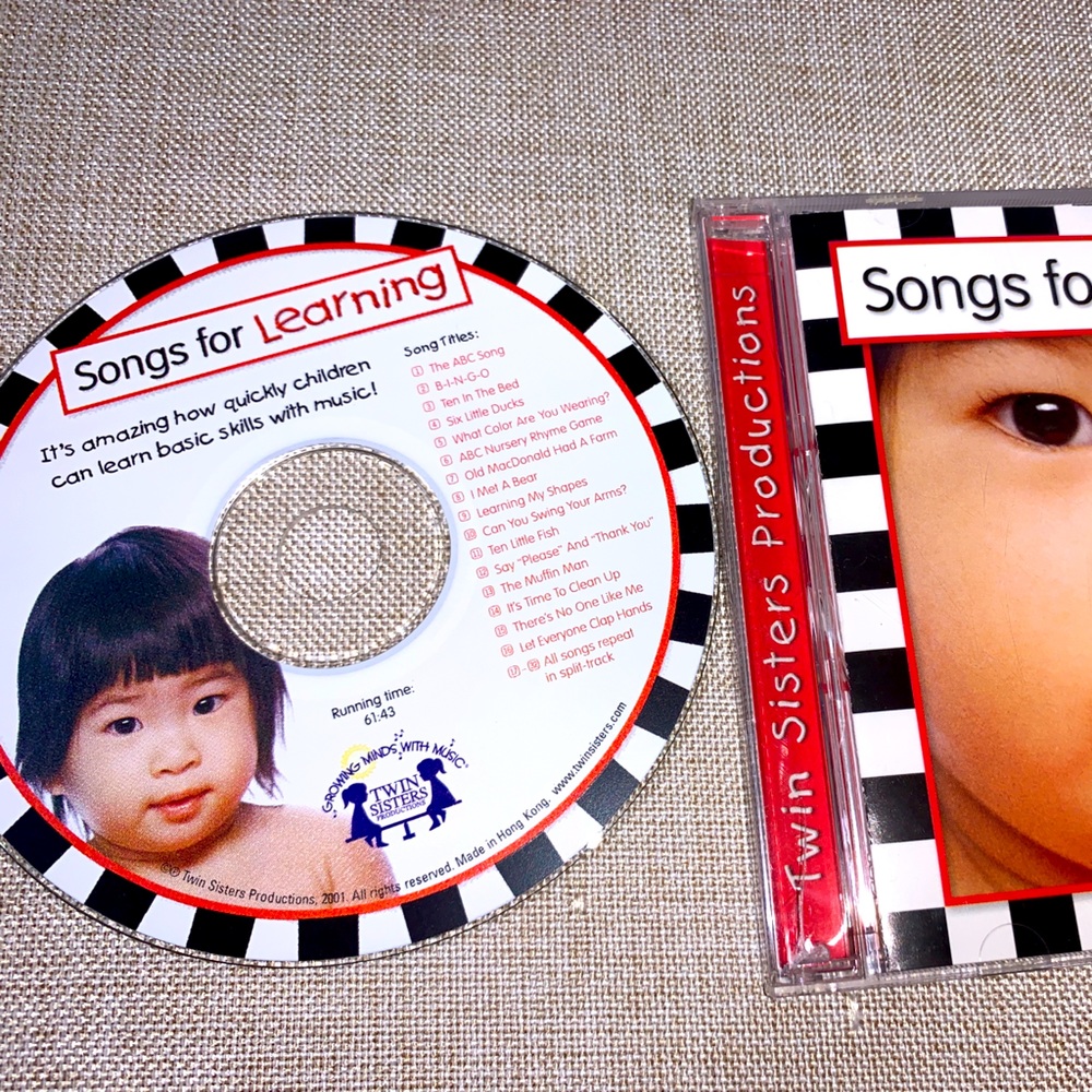 3/$10  Songs for learning CD